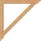 Ekena Millwork Traditional Traditional Smooth Bracket, Western Red Cedar, 3 1/2"W x 40"D x 40"H BKT04X40X40TRA01SWR - alternate 3
